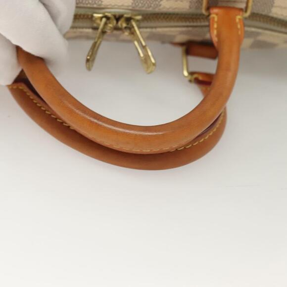 LOUIS VUITTON Damier Azur Speedy Bandouliere 30 Hand Bag N41052 - Picture 7 of 16